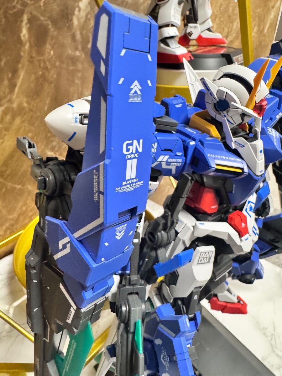 ガンプラ PG00ガンダム 00ライザー セブンソード 塗装済み ガンプラ PG00ガンダム 00ライザー セブンソード 塗装済み