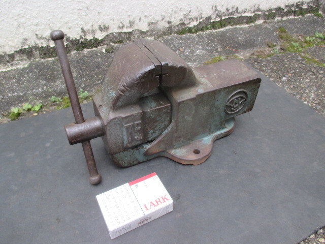 u590★ナベヤ　丸胴万力　口金幅75ｍｍ