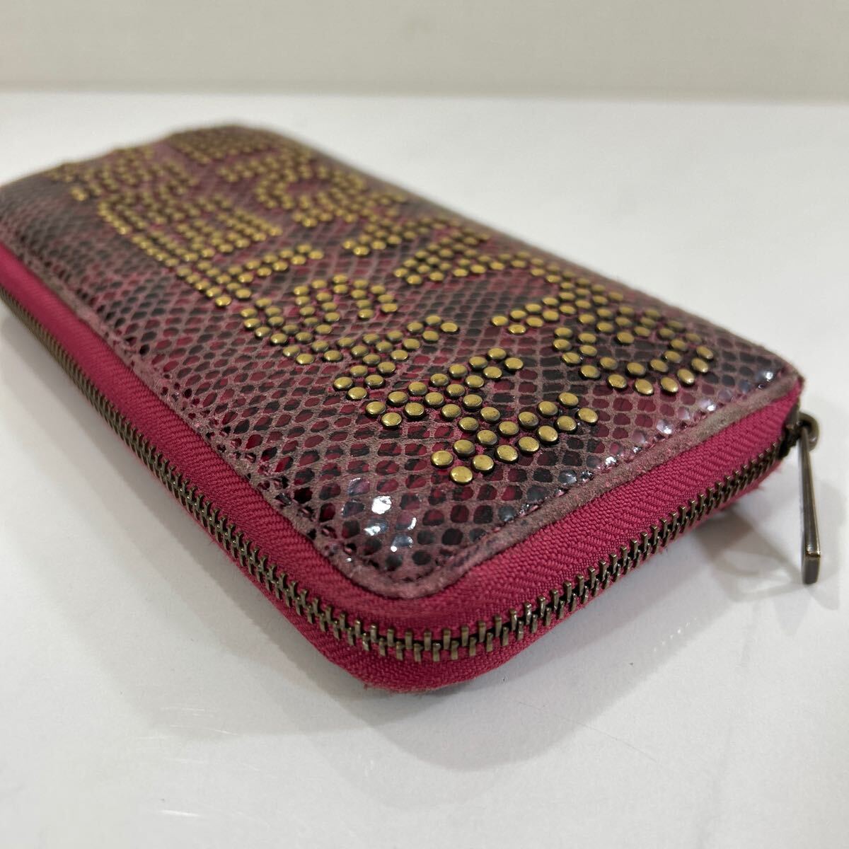MYSTERIC GLAMOUR ヒステリックグラマー スタッズ付き 長財布 MYSTERIC GLAMOUR ヒステリックグラマー スタッズ付き 長財布
