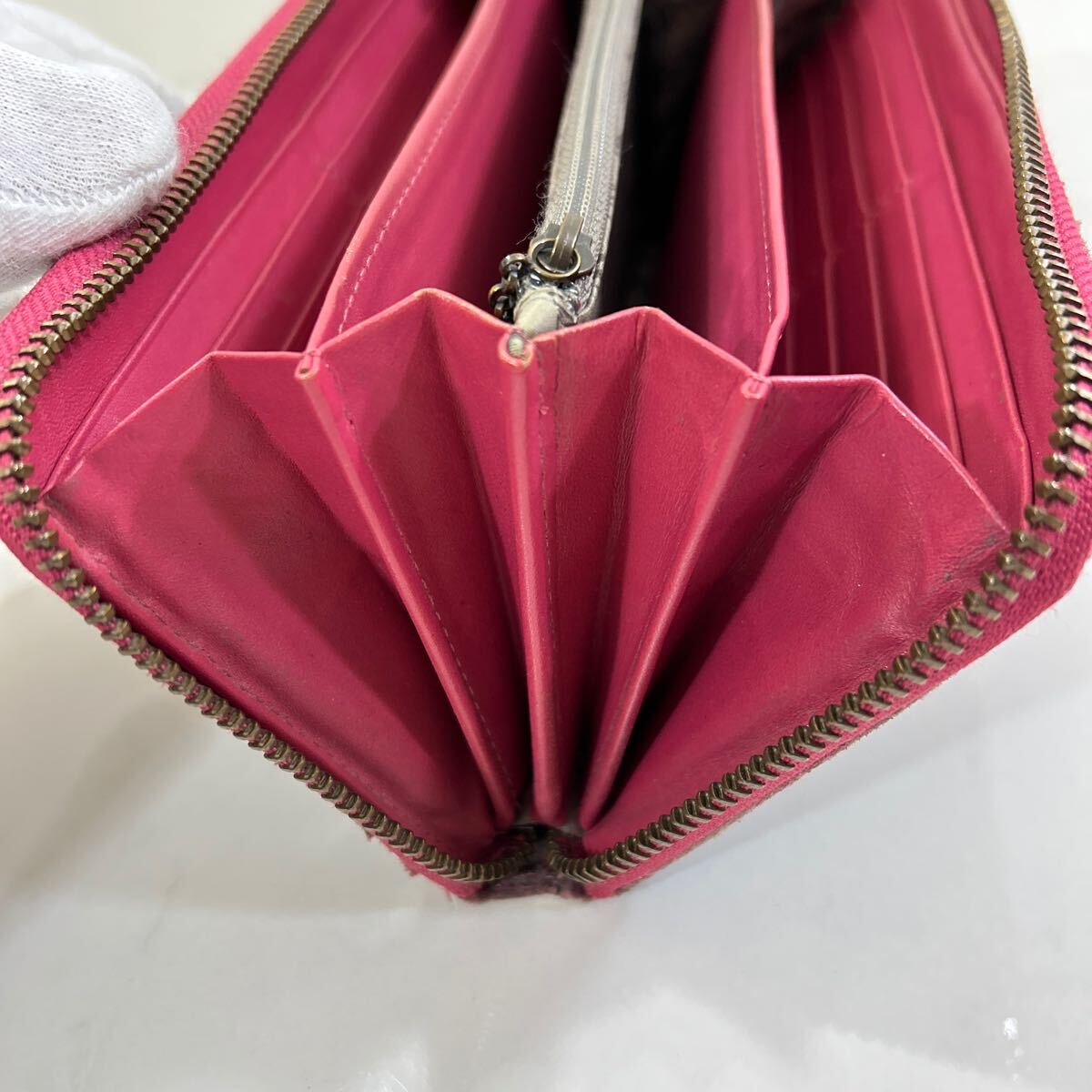 MYSTERIC GLAMOUR ヒステリックグラマー スタッズ付き 長財布 MYSTERIC GLAMOUR ヒステリックグラマー スタッズ付き 長財布