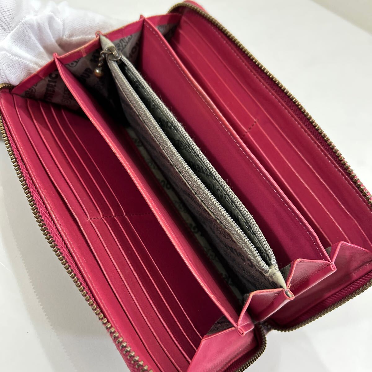 MYSTERIC GLAMOUR ヒステリックグラマー スタッズ付き 長財布 MYSTERIC GLAMOUR ヒステリックグラマー スタッズ付き 長財布