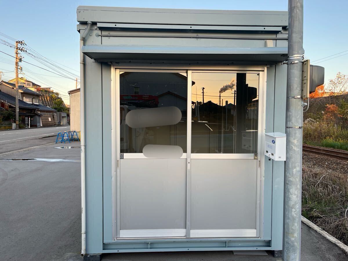 112500円 三協フロンティア 3坪 プレハブ 店舗 事務所 富山発 112500円 三協フロンティア 3坪 プレハブ 店舗 事務所 富山発