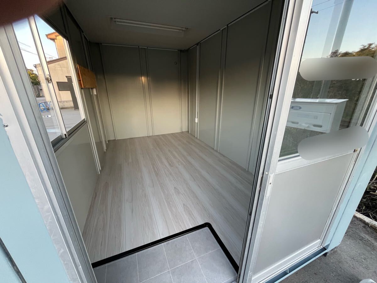 112500円 三協フロンティア 3坪 プレハブ 店舗 事務所 富山発 112500円 三協フロンティア 3坪 プレハブ 店舗 事務所 富山発