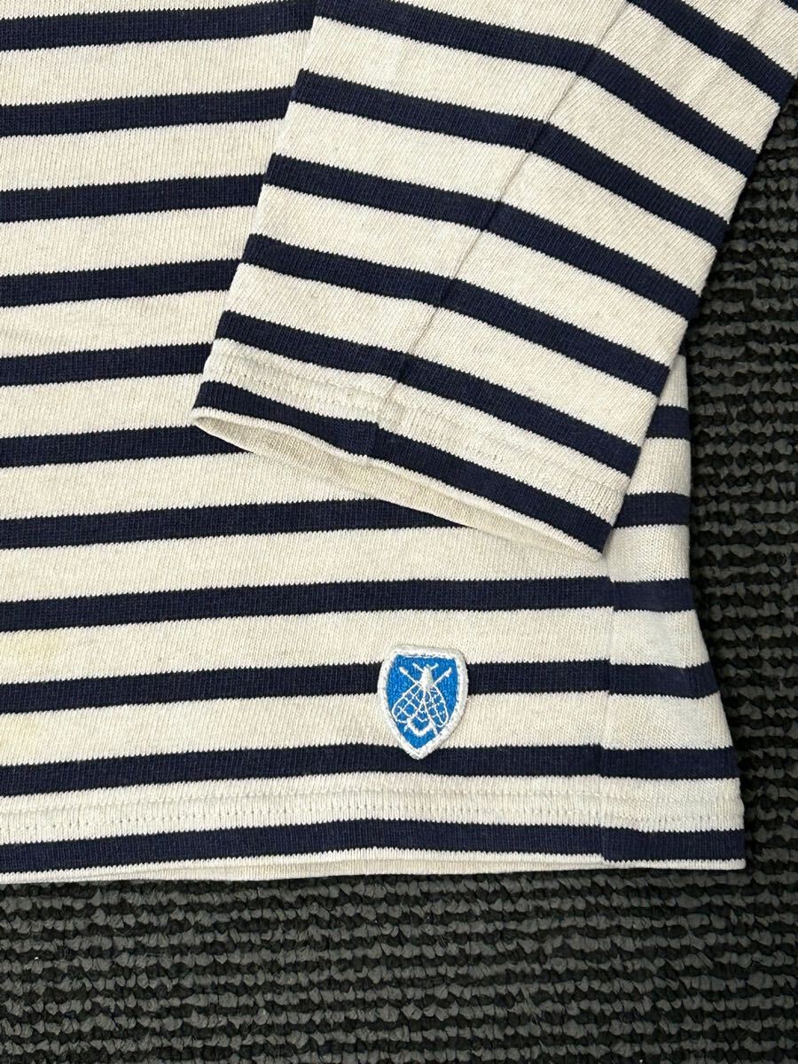 ORCIVAL オーチバル 長袖 Tシャツ カットソー ボーダー M フランス製_画像3