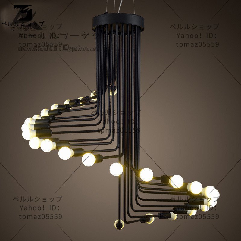 華麗 インテリア 装飾 螺旋26灯 ペンダントライト LED 華麗 インテリア 装飾 螺旋26灯 ペンダントライト LED