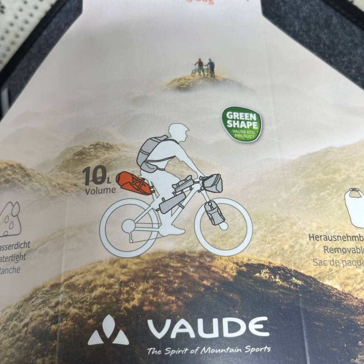 サドルバッグ ファウデVAUDE 10L 新品未使用