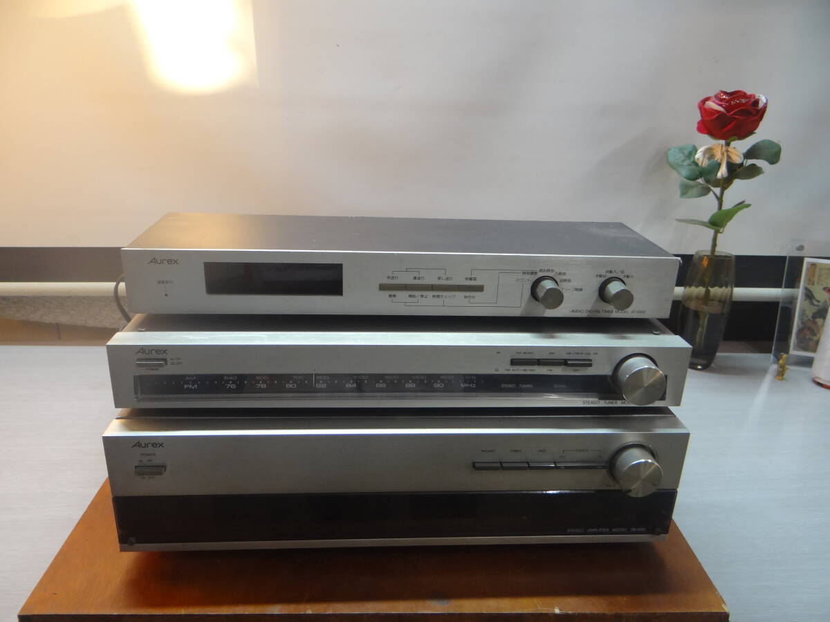TA843 Aurex Aurex SB-450 усилитель основной предусилитель /Aurex Aurex AT-1000/AUREX/ Aurex AM/FM стерео тюнер ST250