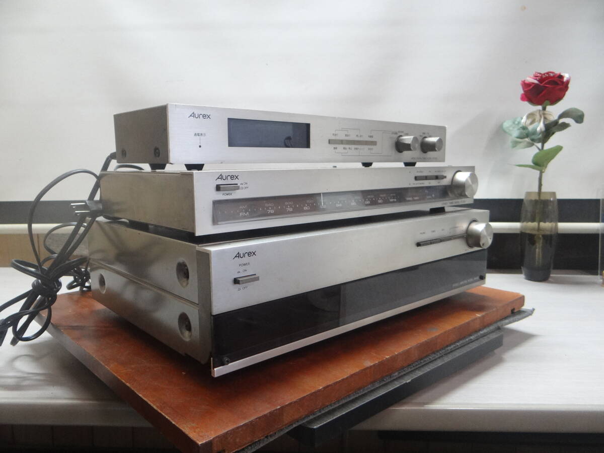 TA843 Aurex Aurex SB-450 усилитель основной предусилитель /Aurex Aurex AT-1000/AUREX/ Aurex AM/FM стерео тюнер ST250