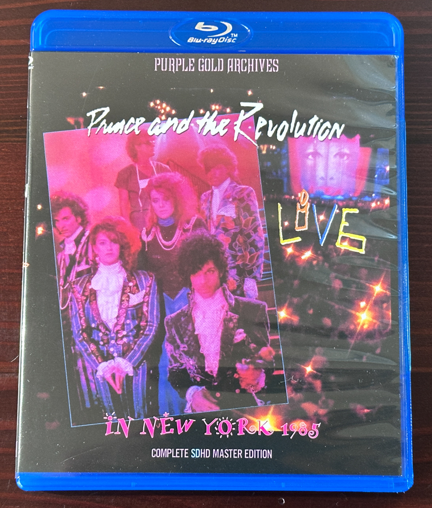 洋楽 Blu-ray PRINCE/LIVE IN NEW YORK 1985 PURPLE GOLD ARCHIVES