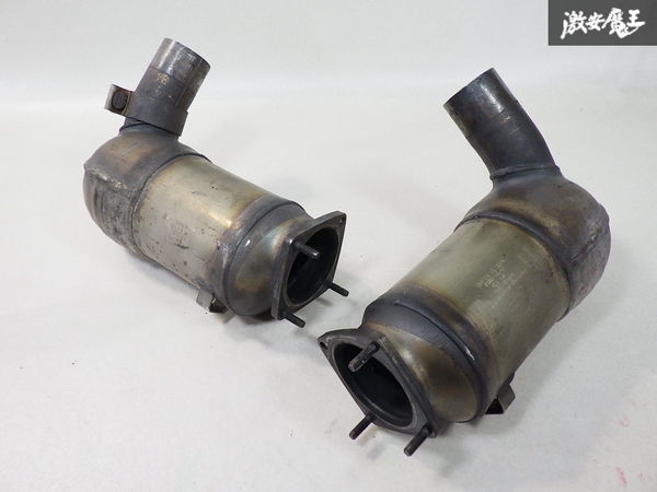 崩れ無し ポルシェ 純正 911 991 カレラ 前期 NA 觸媒 コンバーター キャタライザー 9P1.254.400 左右セット 即納
