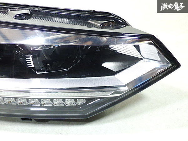 VW Volkswagen оригинальный 5T Tourane поздняя версия LED передняя фара передняя фара правый правая сторона водительское сиденье 5TC941082A немедленная уплата 