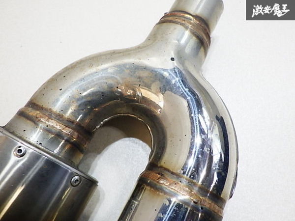 TOM'S トムス MXAA54 RAV4 ラブ4 デュアル マフラー テールエンド カッター チタン 左 左側 助手席 即納_画像4