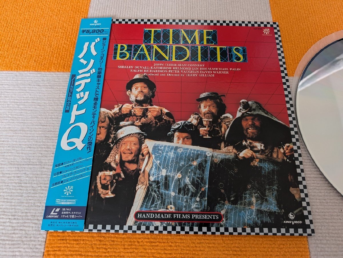 *3 пункт и больше бесплатная доставка!! LD/ лазерный диск /PIONEER/KILR-5008/TIME BANDITS/ Bandit Q/ obi /305LP10HK