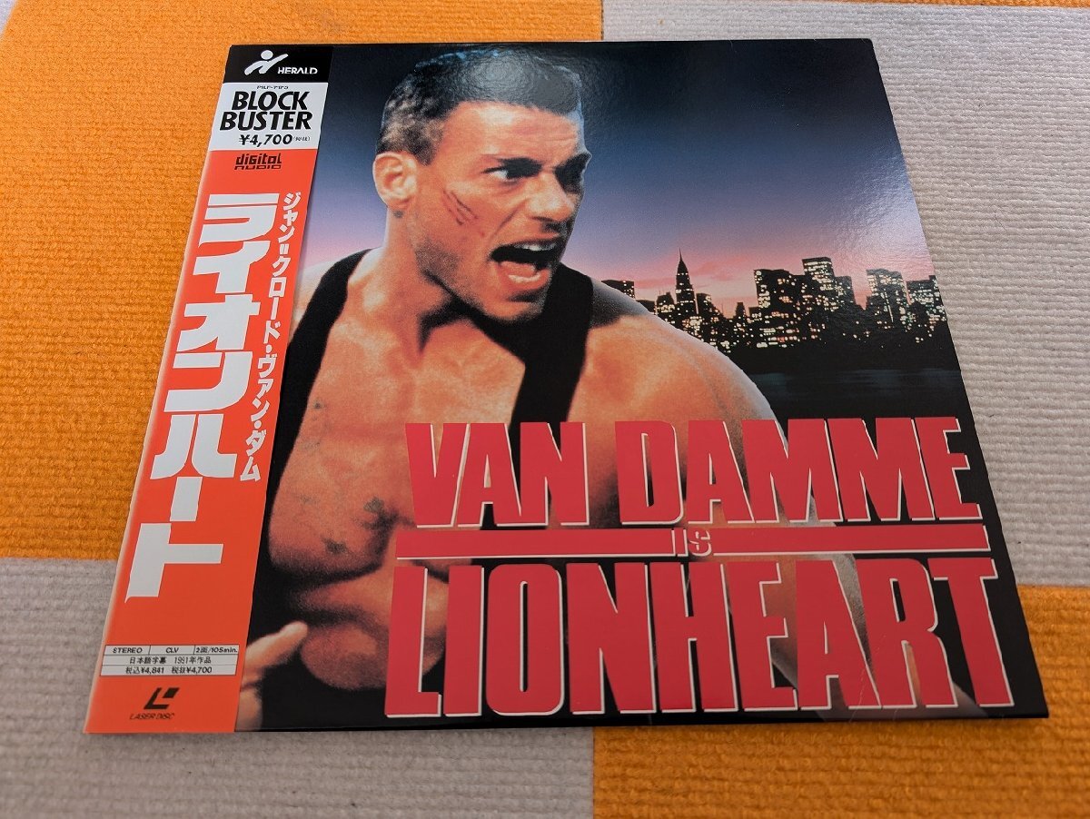 ◆3点以上で送料無料!! LD/レーザーディスク/HWELD/PILF-7175/VAN DAMME IS LIONEHART/ライオン・ハート/帯付/304LP1HK_画像1