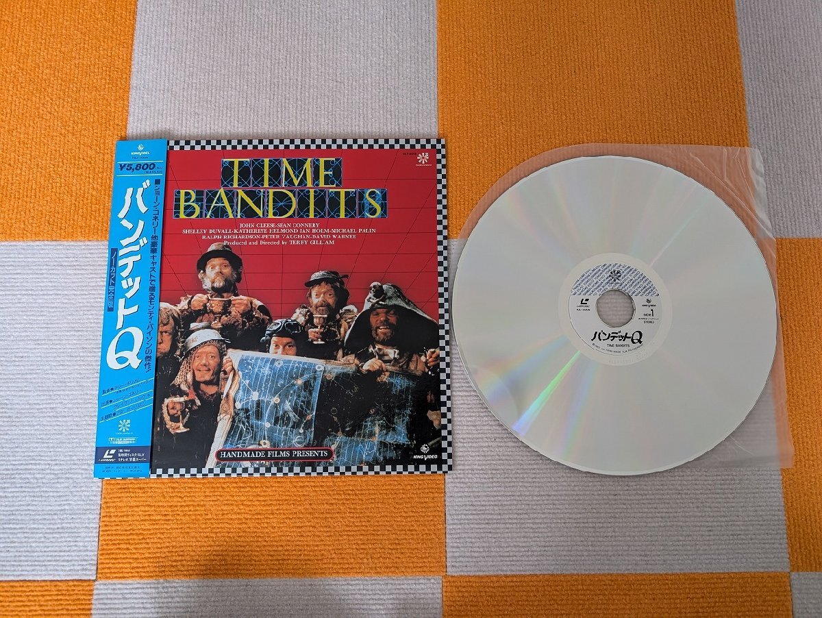*3 пункт и больше бесплатная доставка!! LD/ лазерный диск /PIONEER/KILR-5008/TIME BANDITS/ Bandit Q/ obi /305LP10HK