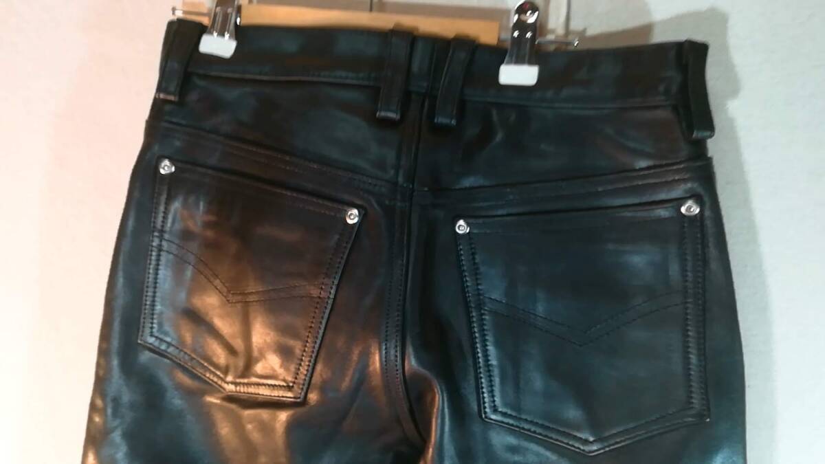 【新品】FREEDOM/フリーダム/137-K/COW SKIN レザーパンツ