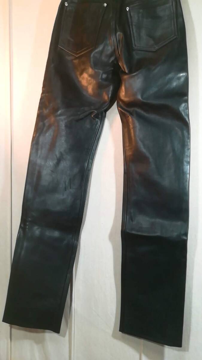 【新品】FREEDOM/フリーダム/137-K/COW SKIN レザーパンツ