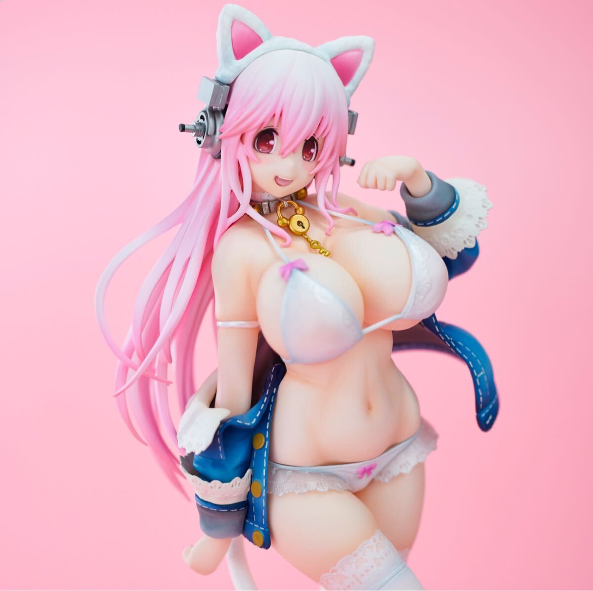 すーぱーそに子 White cat Ver ホワイトキャット 水着　ビキニ　フィギュア