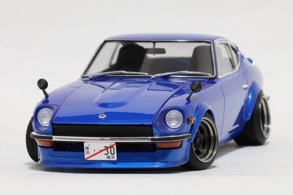 1/24 タミヤ S30Z CR01 ブルメタ 完成品 フェアレディ 240Z 1/24 タミヤ S30Z CR01 ブルメタ 完成品 フェアレディ 240Z