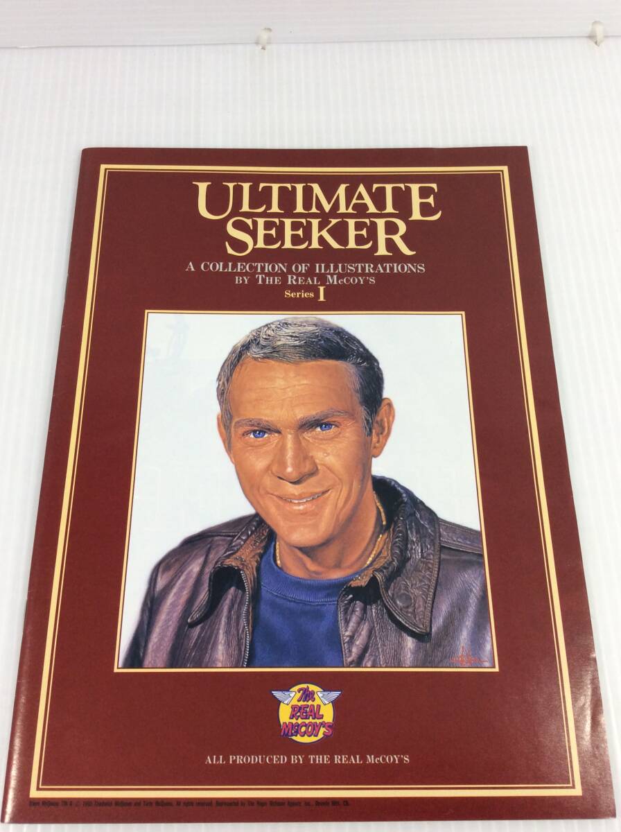リアルマッコイ カタログ ULTIMATE SEEKER The REAL McCOY'S フライトジャケット 表紙 スティーブ・マックイーン【D-06】