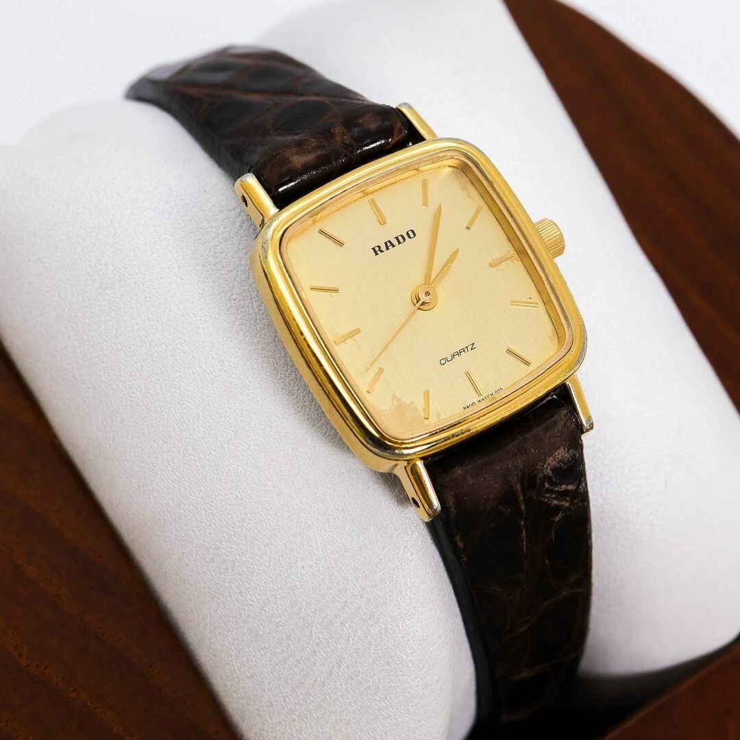 RADO ラドー クオーツ レディース腕時計 133.9654.2 スイス製