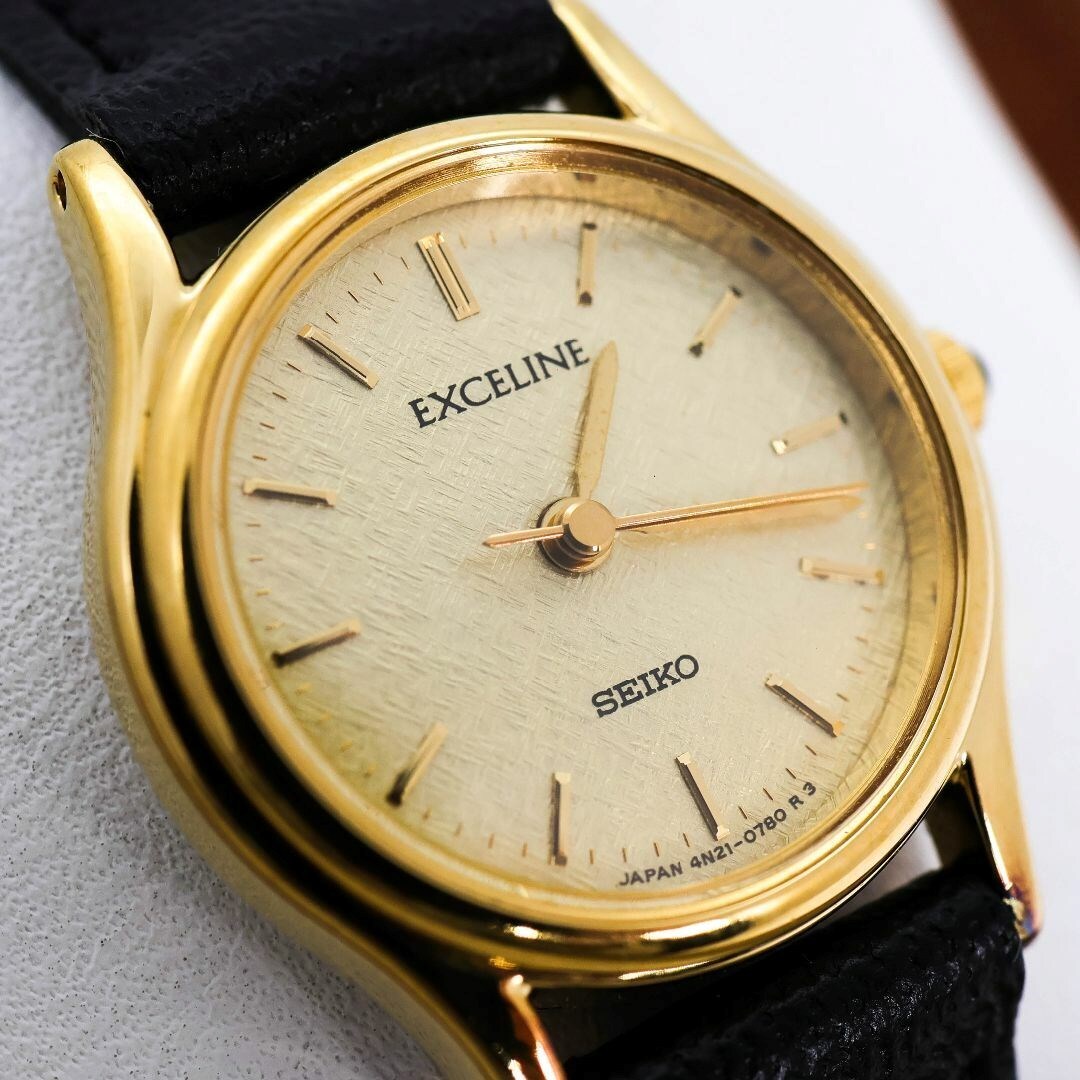 稼働 SEIKO EXCELINE 腕時計 ゴールド SGP30 217|Yahoo!フリマ 稼働 SEIKO EXCELINE 腕時計 ゴールド SGP30 217|Yahoo!フリマ