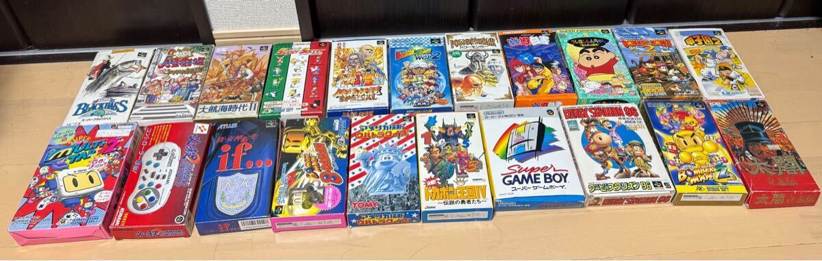 100本まとめ売り】1円〜スーパーファミコン SFC ソフト ゲーム