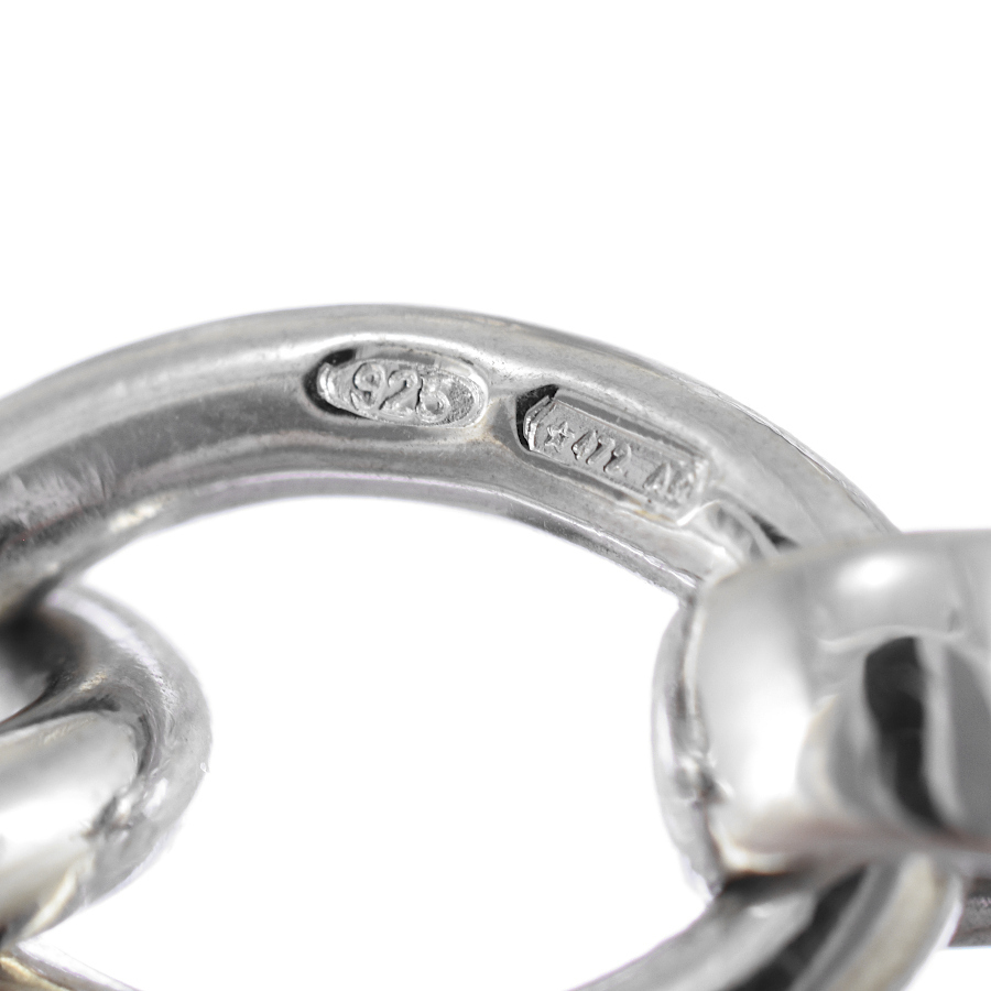  как новый Gucci 5 очарование колье sterling серебряный 925 персональный медальон bamboo G Logo ювелирные изделия GUCCI