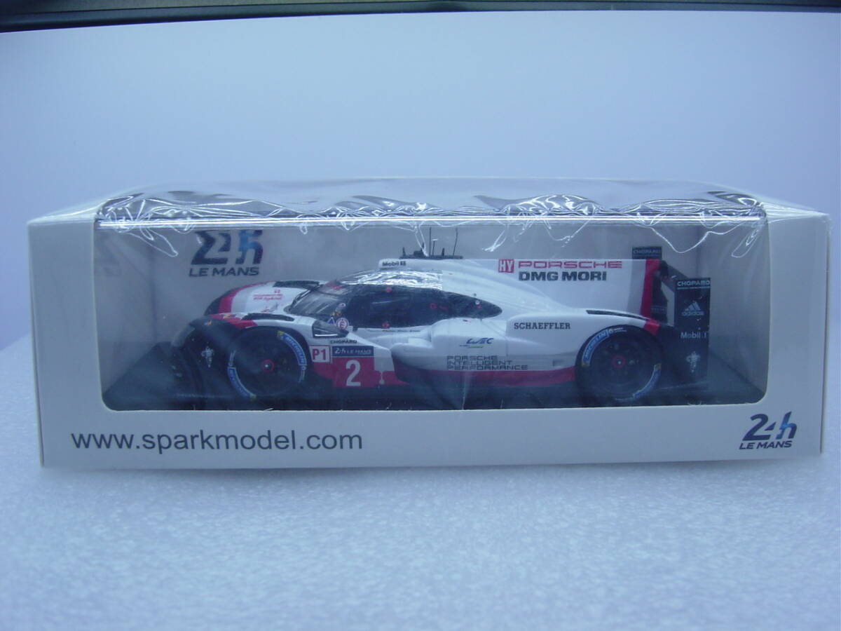 spark 1/43 Porsche 919 LMP1 HY Porsche LMP Team Winner Le Mans 2017 #2 T.Bermhard/E.Bamber/B.Hartley ポルシェ ル・マン ハートレー