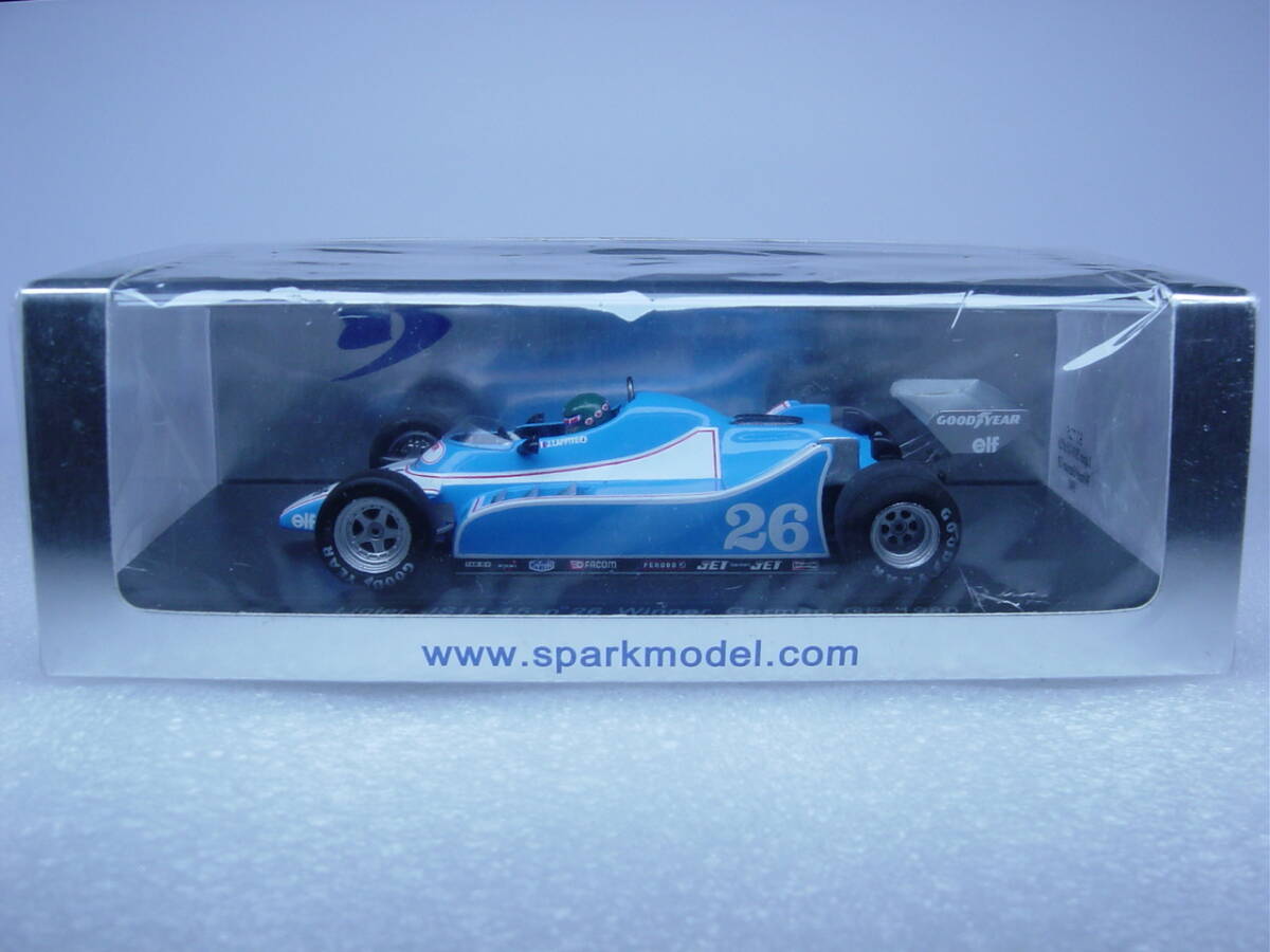 spark 1/43 Ligier JS11-15 Winner German GP 1980 #26 Jacques spark 1/43 Ligier JS11-15 Winner German GP 1980 #26 Jacques