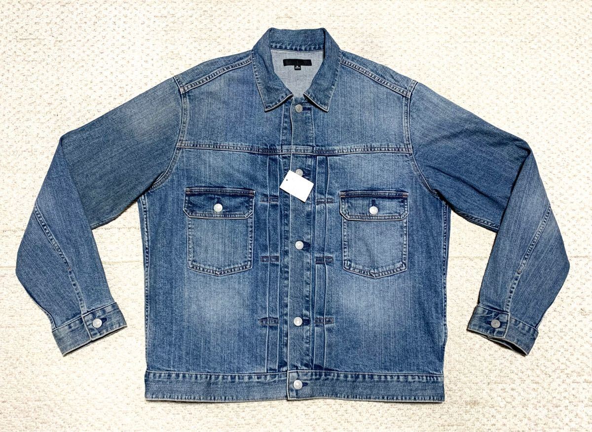 未使用:UNIQLO.セカンド タイプ デニム ジャケット XL(Gジャン 未使用:UNIQLO.セカンド タイプ デニム ジャケット XL(Gジャン