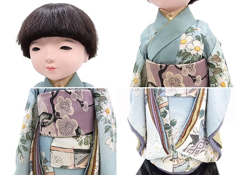 e12797 куклы ichimatsu ателье . лес -слойный весна . мужчина подставка имеется примерно 51.