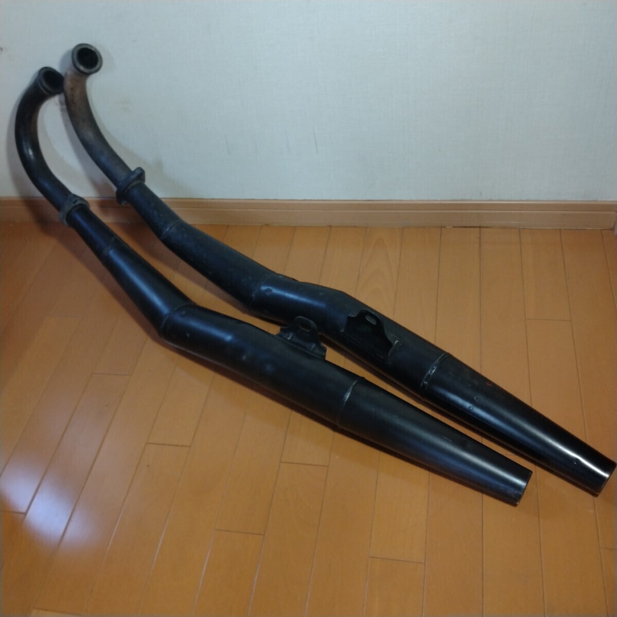 RZ250純正マフラー左右セット RZ250 純正マフラー左右セット