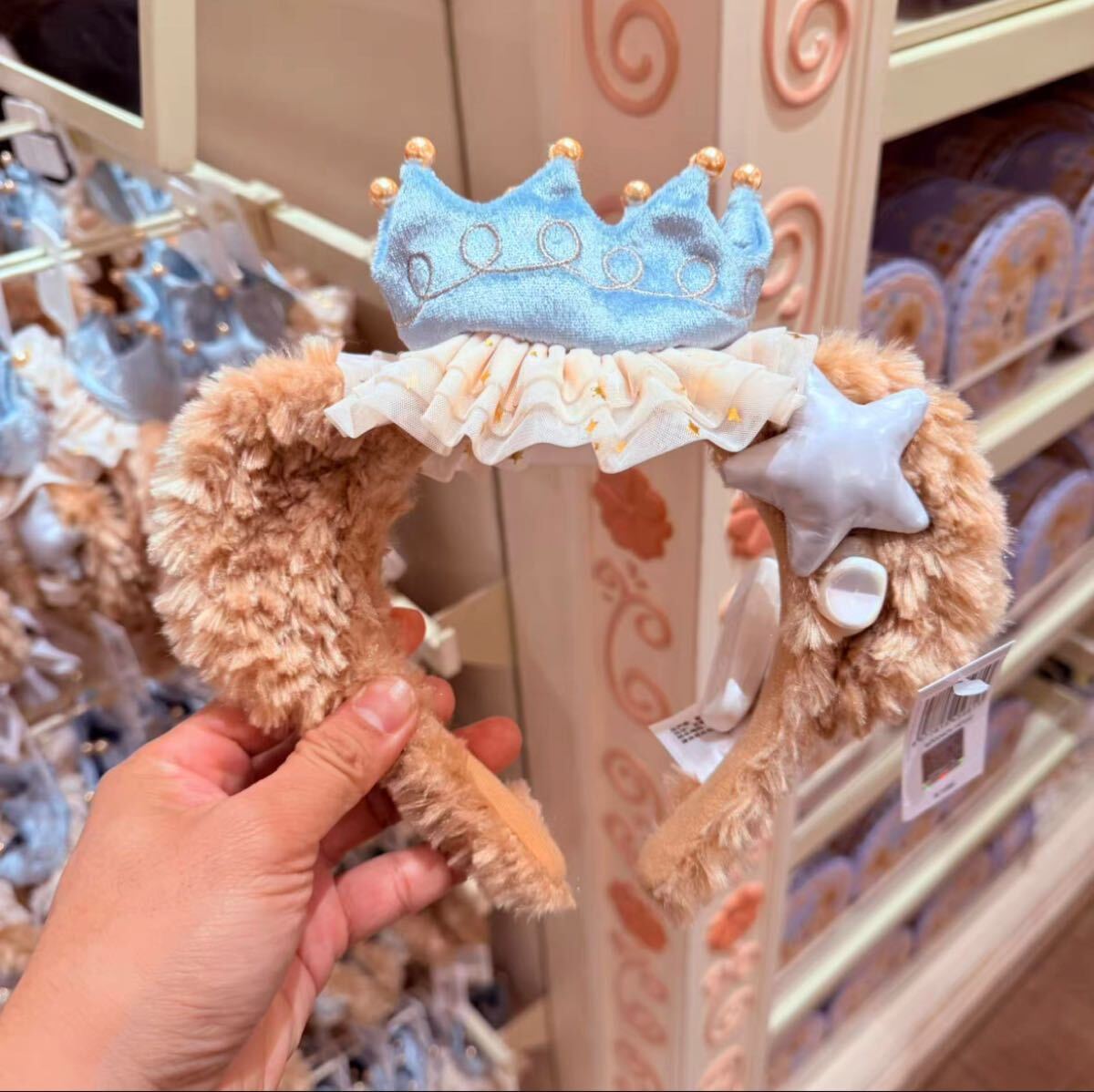 【現地購入☆正規品】ダッフィー　バースデー　誕生日　カチューシャ　上海ディズニー