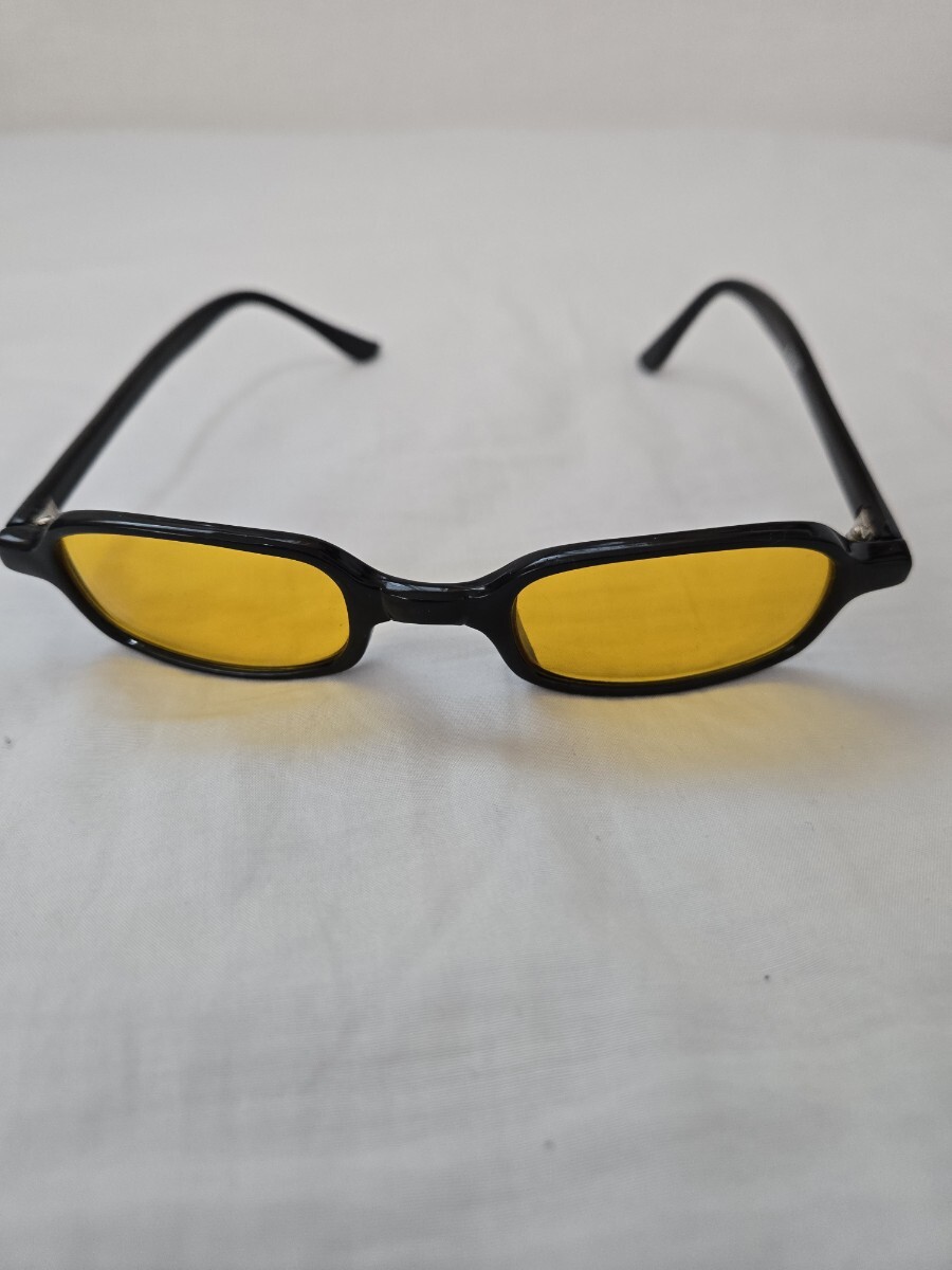 【サングラス】黄色イエロー　※中古