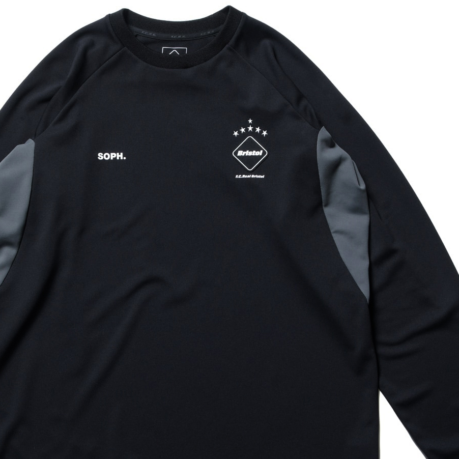 24SS新品L黒F C Real BristolブリストルSTREAM LINE L/S TOPロン 24SS新品L黒F C Real BristolブリストルSTREAM LINE L/S TOPロン