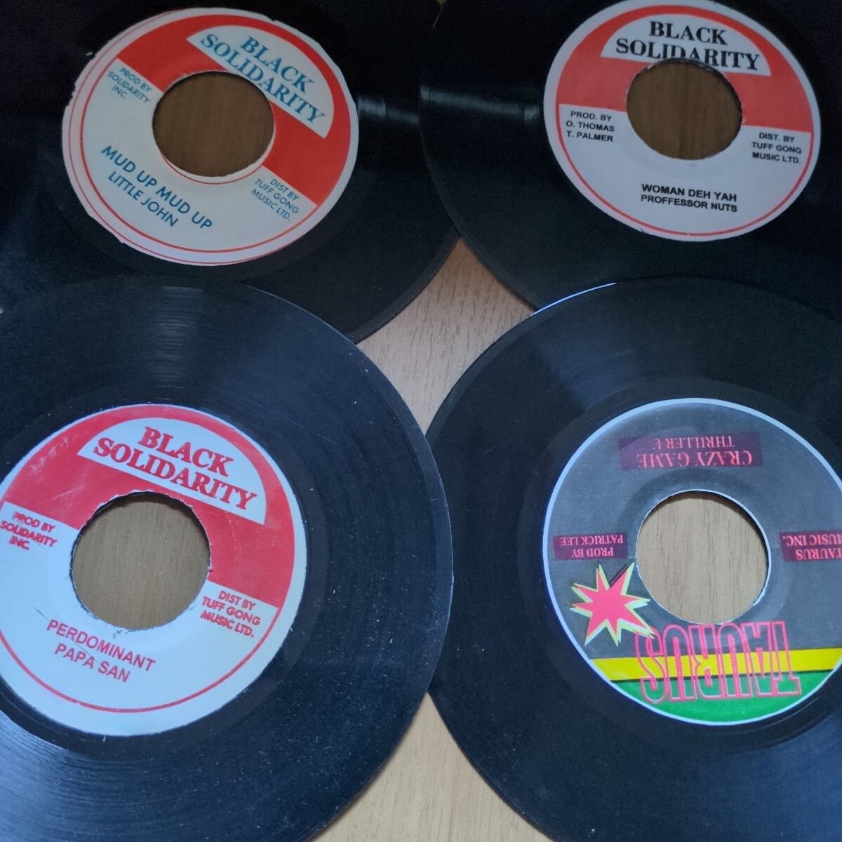 Woman Deh Yah Riddim 同オケ4枚セット80s Dancehall Classics 定番Riddim Big Tune Papa San Proffesor Nuts Sister Angie Little John