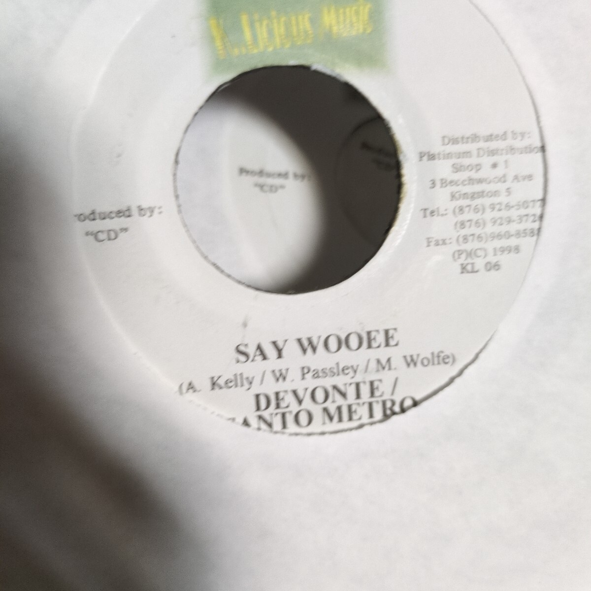 Devonte ＆　Tanto Metro/ Say Wooee Bookshelf Riddim 90s Dancehall 定番 Big Tune