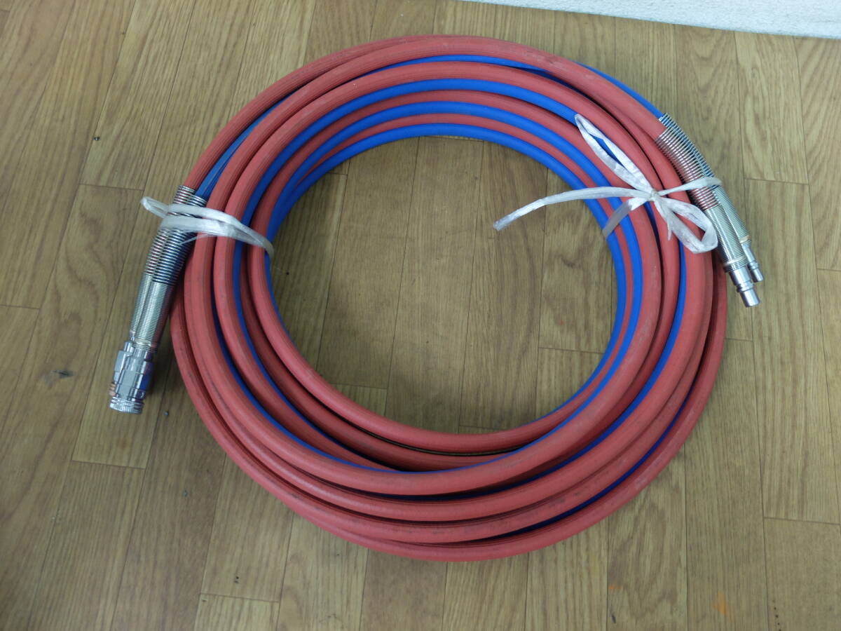 ★☆未使用　アセチレン溶接用ホース　全長約10m☆★
