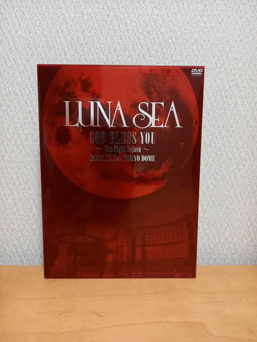 LUNA SEA GOD BLESS YOU～One Night Dejavu～2007.12.24TOKYODOMEルナシーDVD2枚組　美品
