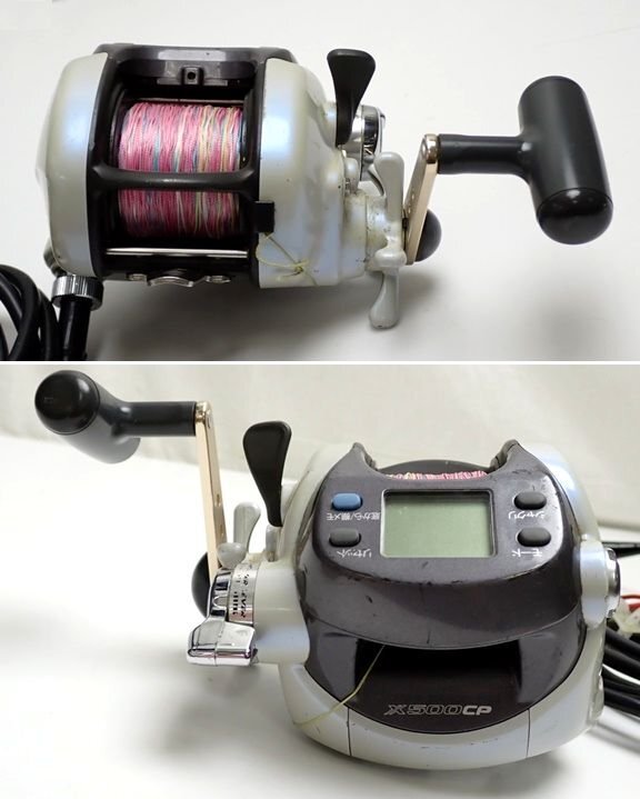 ☆1円 Daiwa/ダイワ 電動リール スーパータナコン X500CP/3.2:1/710g