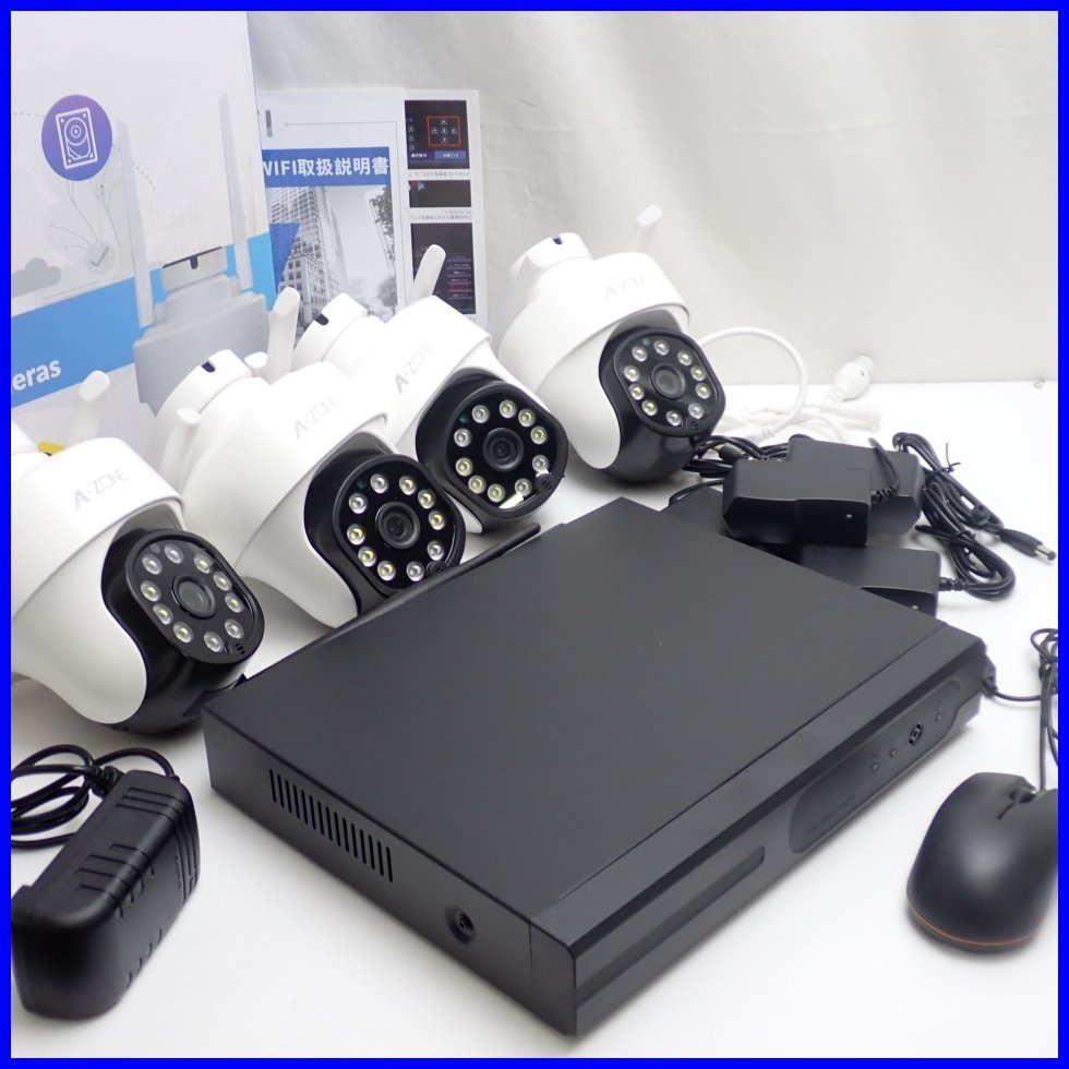 ☆A-ZONE 防犯カメラキット AZ-T1080440/ホワイト/NTSC/Wi-Fi接続/8チャンネル/500万画素/セキュリティ /外箱・取説付き&1808900432(防犯カメラ)|売買されたオークション情報、Yahoo!オークション(旧ヤフオク!) の商品情報をアーカイブ公開 - オークファン(aucfan.com) ☆A-ZONE 防犯カメラキット AZ-T1080440/ホワイト/NTSC/Wi-Fi接続/8チャンネル/500万画素/セキュリティ /外箱・取説付き&1808900432(防犯カメラ)|売買されたオークション情報、Yahoo!オークション(旧ヤフオク!) の商品情報をアーカイブ公開 - オークファン(aucfan.com)