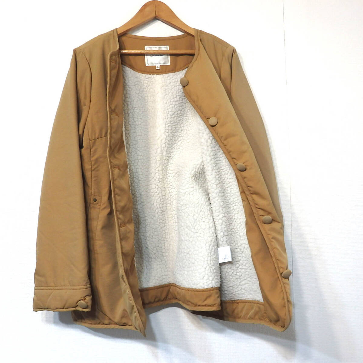 【送料無料】ゴールデンベアフラボアジャケット/　レディース　Lサイズ　色褪せあり　難あり　_画像8