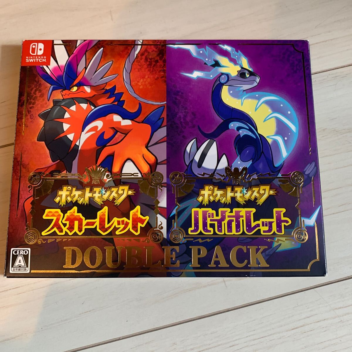 【Switch】『ポケットモンスター スカーレットバイオレット』 ダブルパック