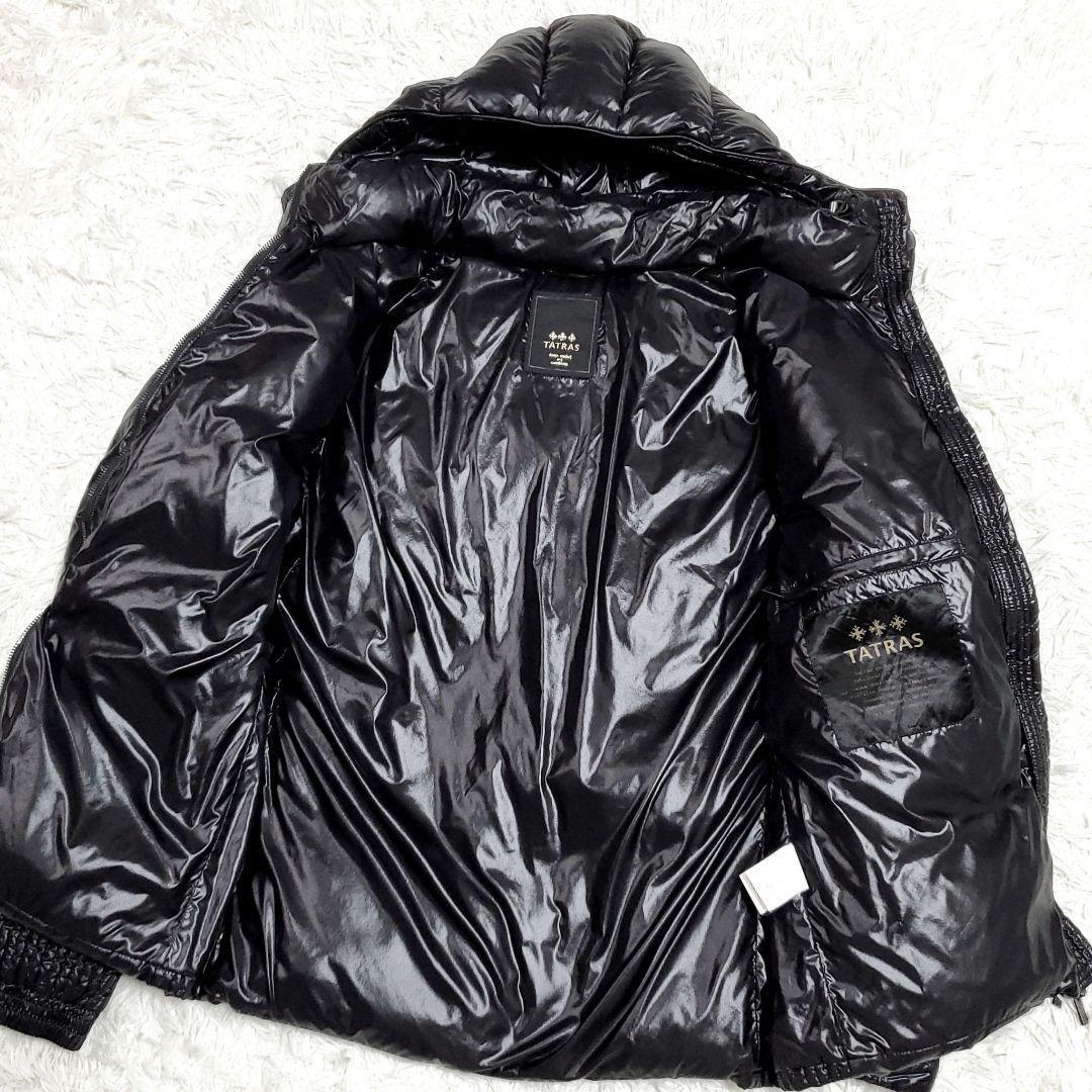 極美品 XL タトラス KRAZ ダウンジャケット 黒 フード 04 極美品 XL タトラス KRAZ ダウンジャケット 黒 フード 04