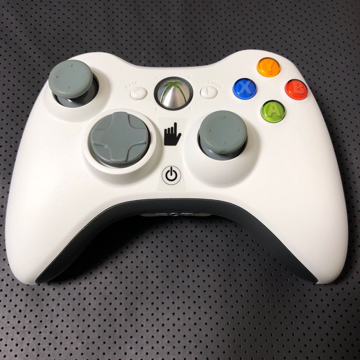 【全国送料無料】新品未使用　マイクロソフト　Microsoft 純正　Xbox360 コントローラー　希少　レア ワイヤレス　ホワイト①