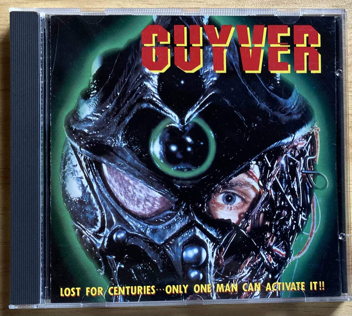 CD『 ガイバー GUYVER』（1991年）マシュー・モース マーク・ハミル デヴィッド・ゲイル 高屋良樹 特撮ヒーロー MUTRONICS 当時新品購入