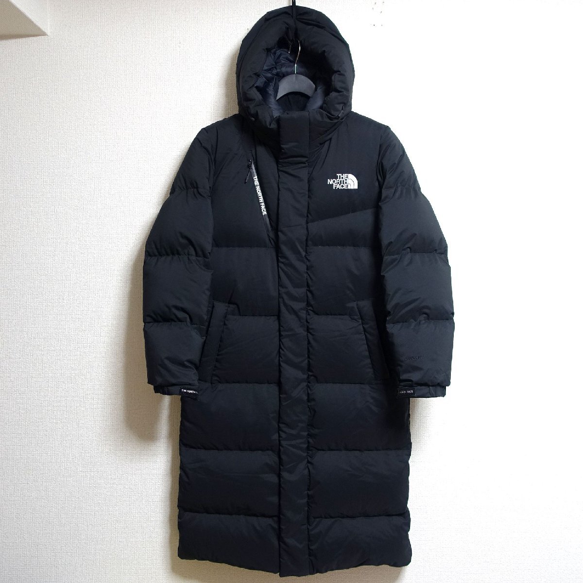 THE NORTH FACE ノースフェイス ドライベント ダウンコート ロング ダウンジャケット メンズ Sサイズ 正規品 ブラック Z4462