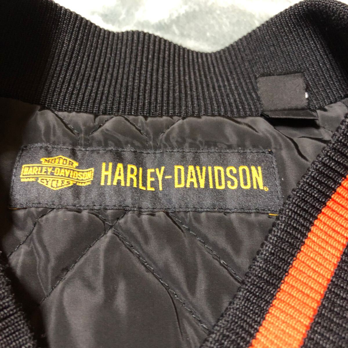 Harley-Davidsonハーレーダビッドソン 中綿 ジャケット ブルゾン ナイロン JKTビンテージハーレーダビッドソンAMFショベルパンナックル