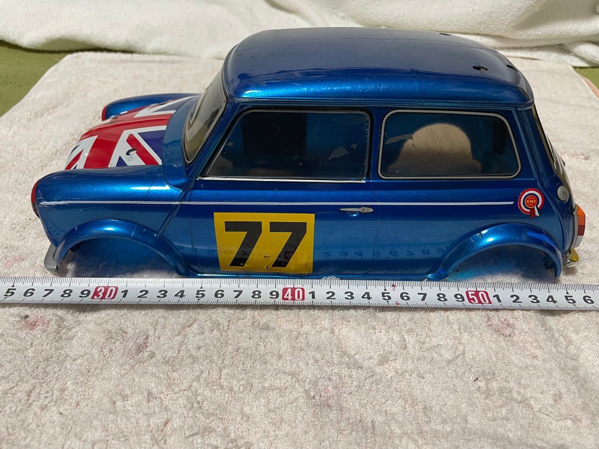  радиоконтроллер RC корпус Mini Cooper Tamiya Tamiya M шасси для ремонт есть первый период предмет 